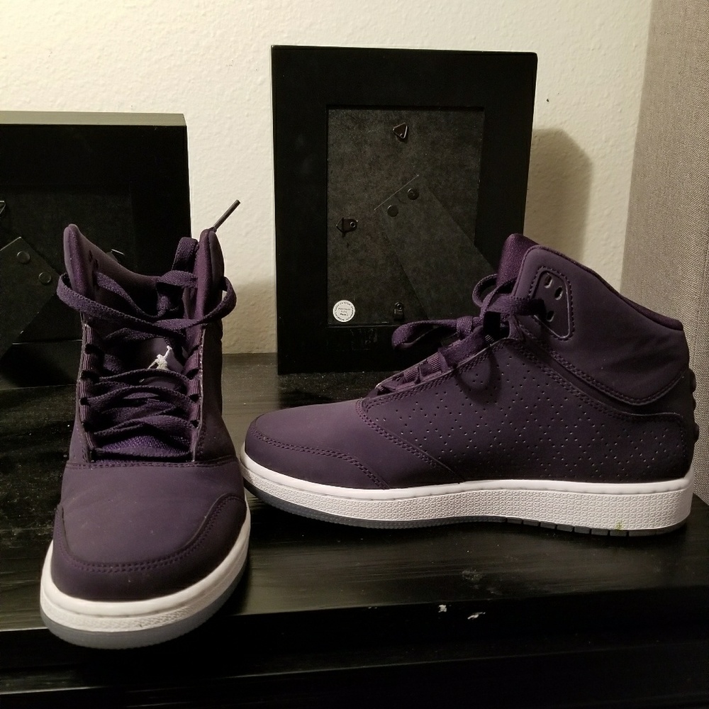 Purple Jordans